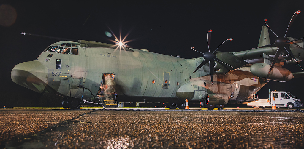 The First Hercules Returns from Op SHADER as Atlas Steps Up